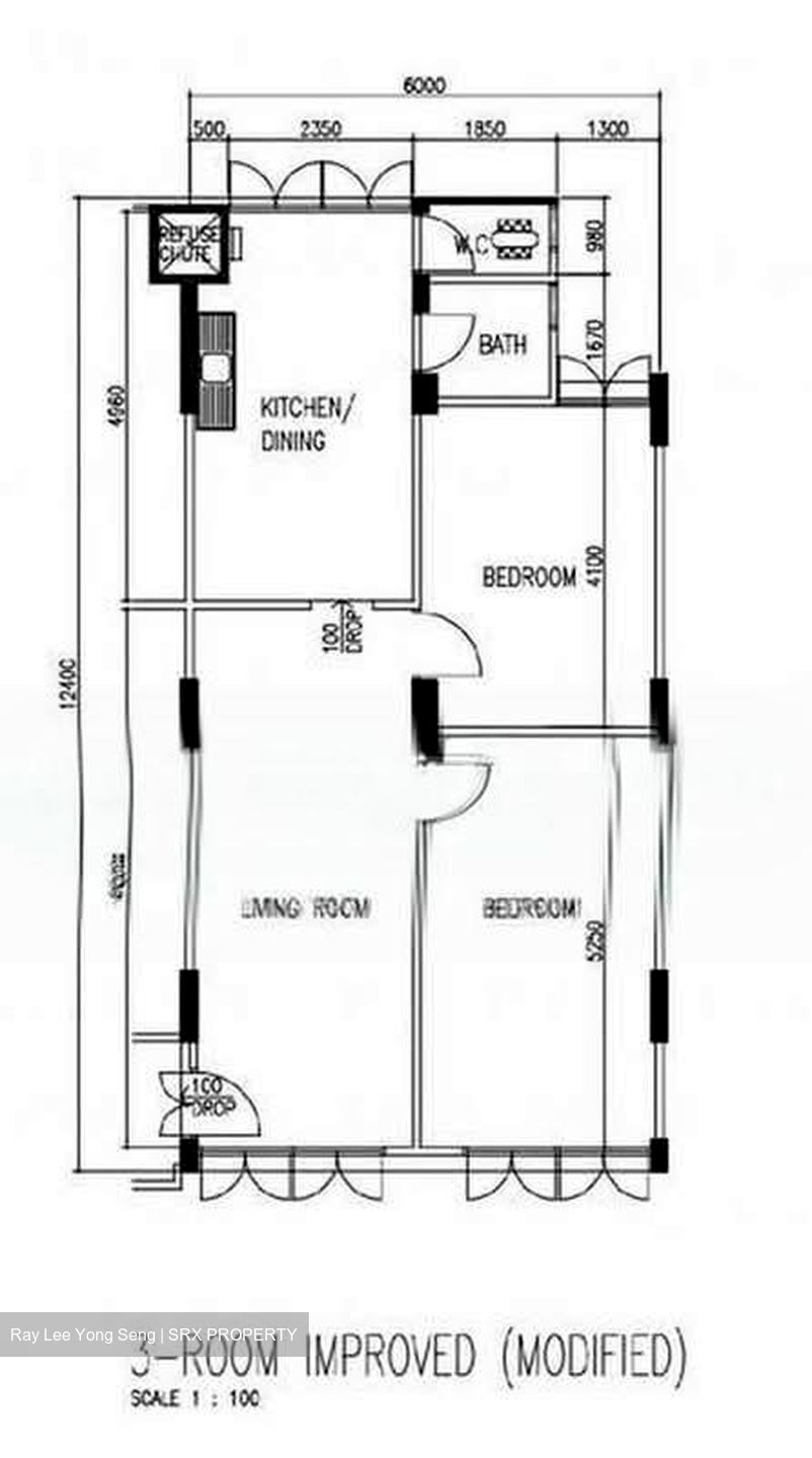 Blk 532 Upper Cross Street (Central Area), HDB 3 Rooms #538163641